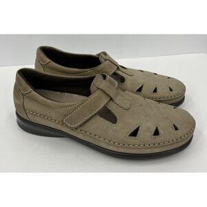 SAS Tripad Comfort Women's Size 7.5 Leather Comfort Sandals Shoes Soft Step